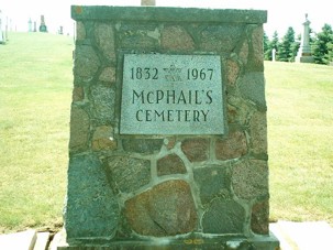 photo of McPhail's Cemetery
