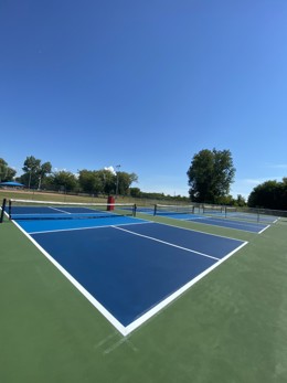 new Brighton pickle ball courts